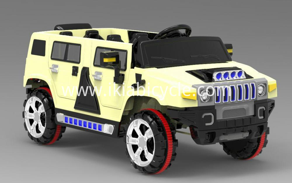 Kids Super Yellow Color Ride On Car